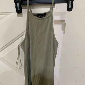 Worn a few times, halter tank top
